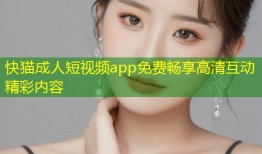 快猫成人短视频app免费畅享高清互动精彩内容