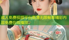 成人免费视频平台高清无限畅享精彩内容免费在线播放