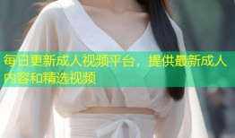 每日更新成人视频平台，提供最新成人内容和精选视频