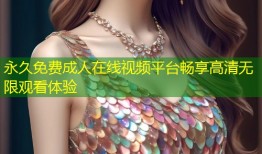 永久免费成人在线视频平台畅享高清无限观看体验