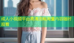 成人小视频平台高清流畅海量内容随时观看