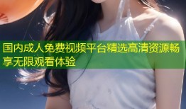 国内成人免费视频平台精选高清资源畅享无限观看体验
