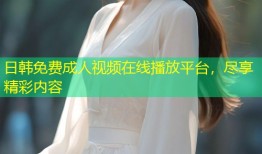 日韩免费成人视频在线播放平台，尽享精彩内容