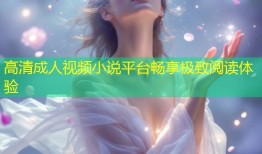 高清成人视频小说平台畅享极致阅读体验