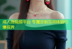 成人微视频平台 专属定制互动体验引爆视界