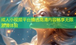 成人小视频平台精选高清内容畅享无限激情体验