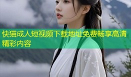快猫成人短视频下载地址免费畅享高清精彩内容