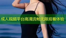 成人视频平台高清流畅无限观看体验