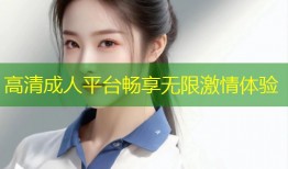 高清成人平台畅享无限激情体验