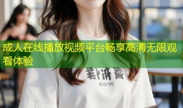 成人在线播放视频平台畅享高清无限观看体验