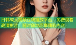日韩成人视频在线播放平台，免费观看高清影片，随时随地尽享精彩内容