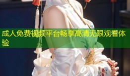 成人免费视频平台畅享高清无限观看体验