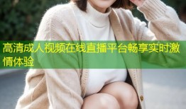 高清成人视频在线直播平台畅享实时激情体验