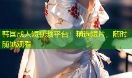 韩国成人短视频平台：精选短片，随时随地观看