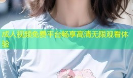 成人视频免费平台畅享高清无限观看体验