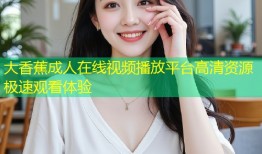 大香蕉成人在线视频播放平台高清资源极速观看体验