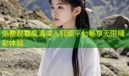 免费观看高清成人视频平台畅享无限精彩体验
