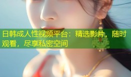 日韩成人性视频平台：精选影片，随时观看，尽享私密空间