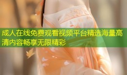 成人在线免费观看视频平台精选海量高清内容畅享无限精彩