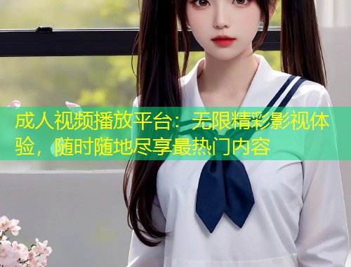 成人视频播放平台：无限精彩影视体验，随时随地尽享最热门内容